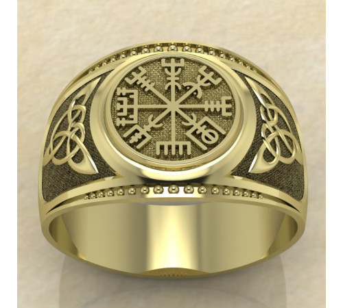 Печатка Вегвизир золото