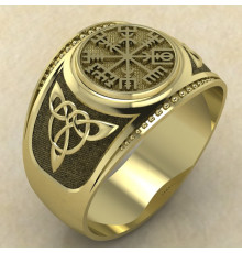 Печатка Вегвизир золото