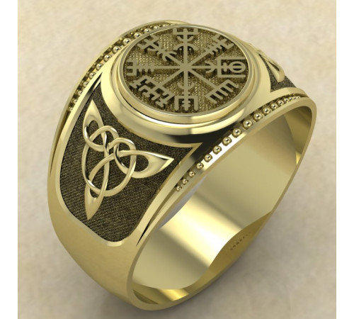 Печатка Вегвизир золото