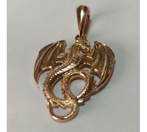 Дракон золото