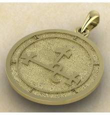 Сигил Лилит золото