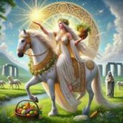 Богиня Эпона – покровительница лошадей и путешественников