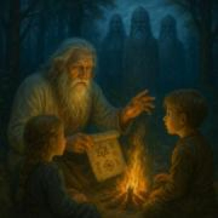 Как славяне передавали свои божественные знания: огненное эхо, вплетённое в песни, шрамы и зерно