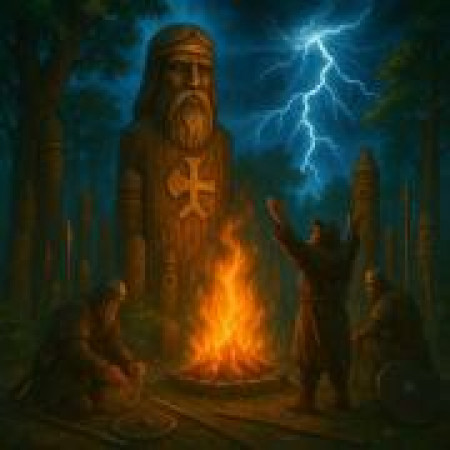 Громовое сердце Руси: как строился культ Перуна у древних славян