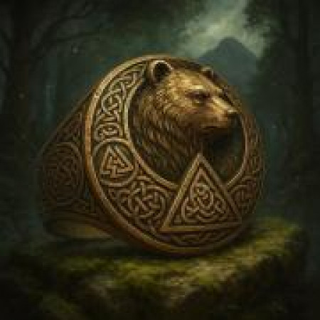Кольцо с чертогом Медведя: символ силы и мудрости