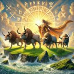 Кто такая Гефьон и как она сотворила землю?