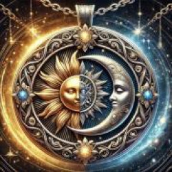 Кулоны с изображением солнца и луны: баланс сил