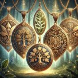 Кулоны с растительными мотивами: сила природы в талисмане