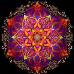 Мандала символ для исполнения желаний и гармонии Мандала символ для исполнения желаний и гармонии
