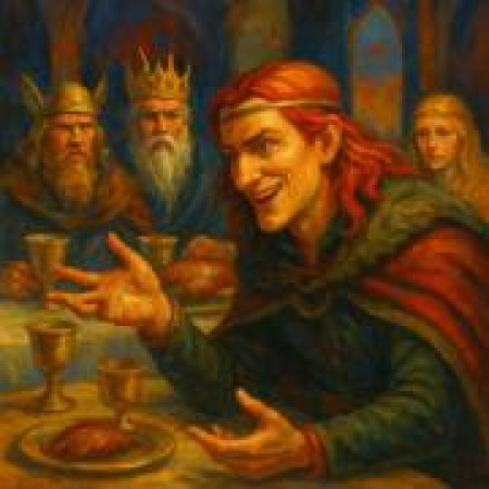Обман Локи на пиру: как бог хитрости превратил дружеский тост в искру великой междоусобицы