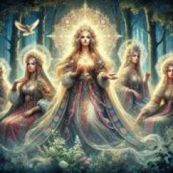 Образ женщины в славянском язычестве: богини и берегини