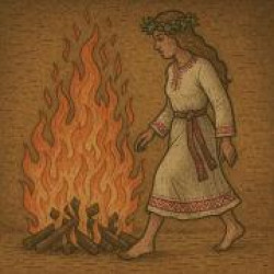 Обряд очищения огнём в славянской традиции: смысл и символы Обряд очищения огнём в славянской традиции: смысл и символы