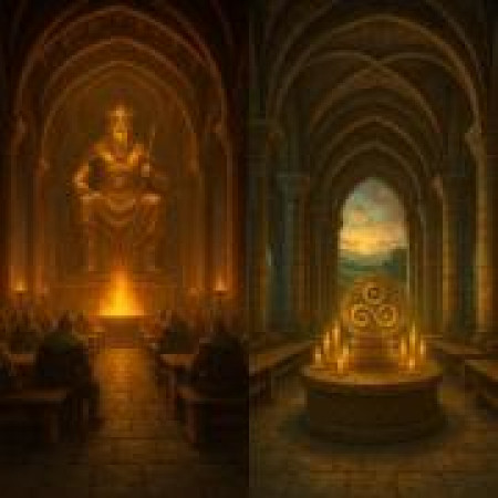 Палаты для павших в богах: Вальхалла против Фольквангра. Кто заберёт твою душу после битвы?