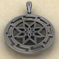 Алатырь щит в протуберанце