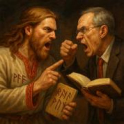 Рунисты против скептиков: горячая дискуссия или бойня? Рунисты против скептиков: горячая дискуссия или бойня?