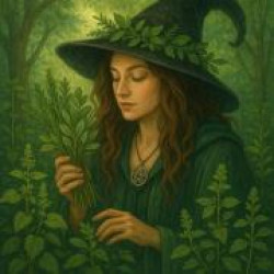 Травничество в Викке: магия зелени и лесов, спутанная в ведьмин косичке