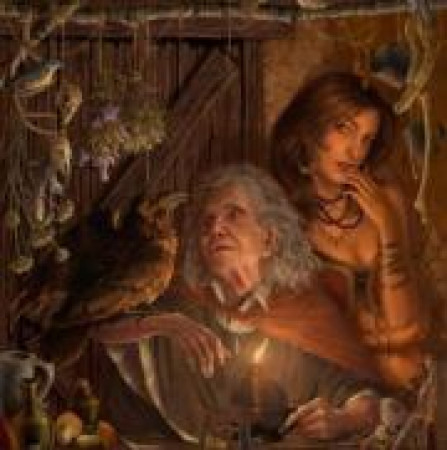 Ведьма и колдун Ведьма и колдун