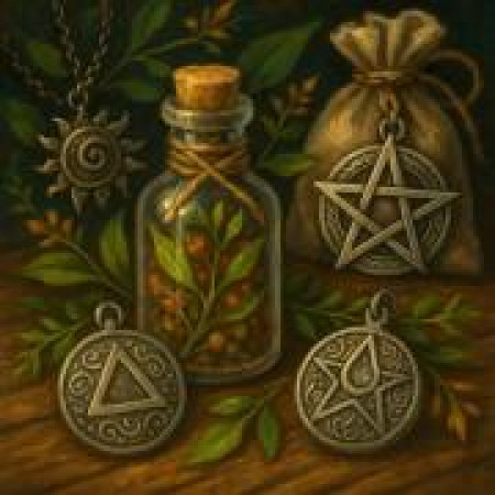 Викка и обереги: от ведьминских бутылей до амулетов стихий