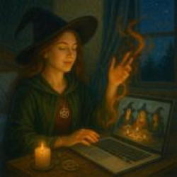 Викка в интернете — как пиксели превратились в свечи, а лайк — в заклинание круга Викка в интернете — как пиксели превратились в свечи, а лайк — в заклинание круга