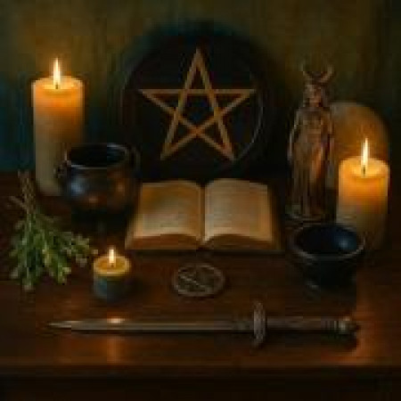 Викканский алтарь: как обустроить свой магический центр Викканский алтарь: как обустроить свой магический центр