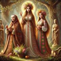 Женские божества у славян: Макошь, Лада, Жива