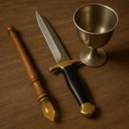 Жезл, атам и чашка: инструменты Викки и их роль