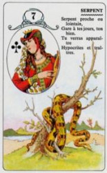 Значения карт Ленорман. 7.ЗМЕЯ Значения карт Ленорман. 7.ЗМЕЯ