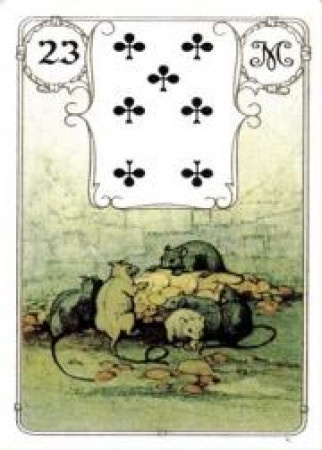 Значения карт Ленорман 23.КРЫСЫ