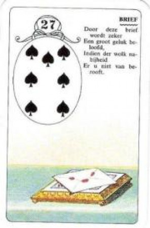 Значения карт Ленорман 27.ПИСЬМО