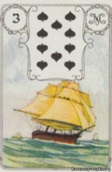 Значения карт Ленорман 3.Корабль Значения карт Ленорман 3.Корабль