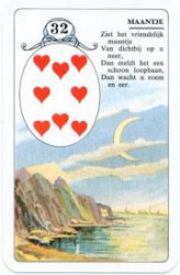 Значения карт Ленорман 32.ЛУНА Значения карт Ленорман 32.ЛУНА