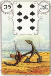 Значения карт Ленорман 35.ЯКОРЬ Значения карт Ленорман 35.ЯКОРЬ