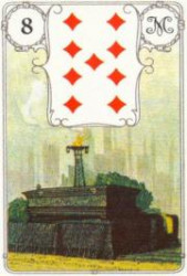 Значения карт Ленорман 8. ГРОБ Значения карт Ленорман 8. ГРОБ